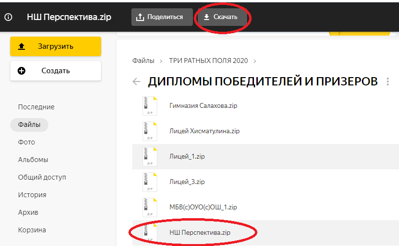 Инструкция по скачиванию наград и дипломов