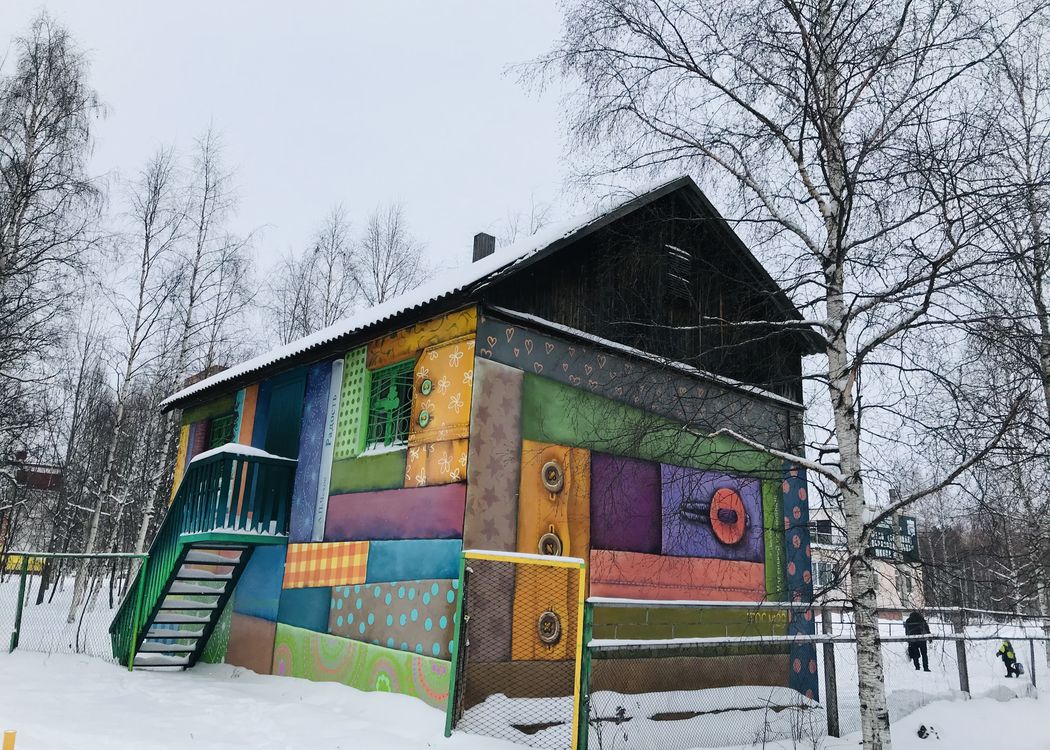 Лоскутный домик фото 1