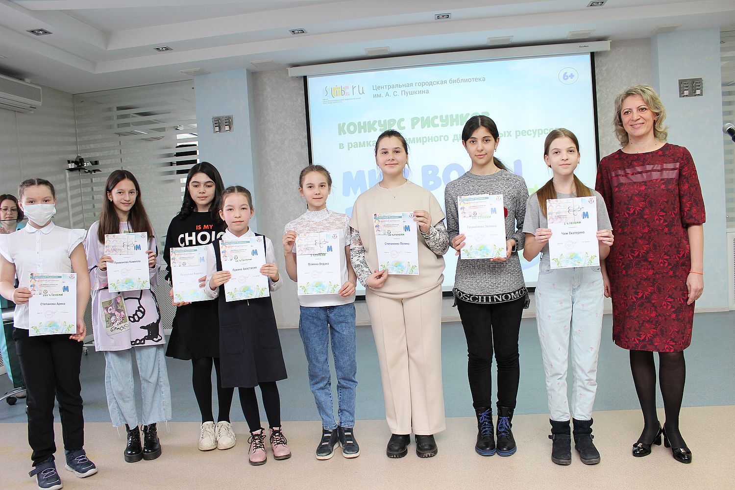 Победители в старшей возрастной группе 11-16 лет