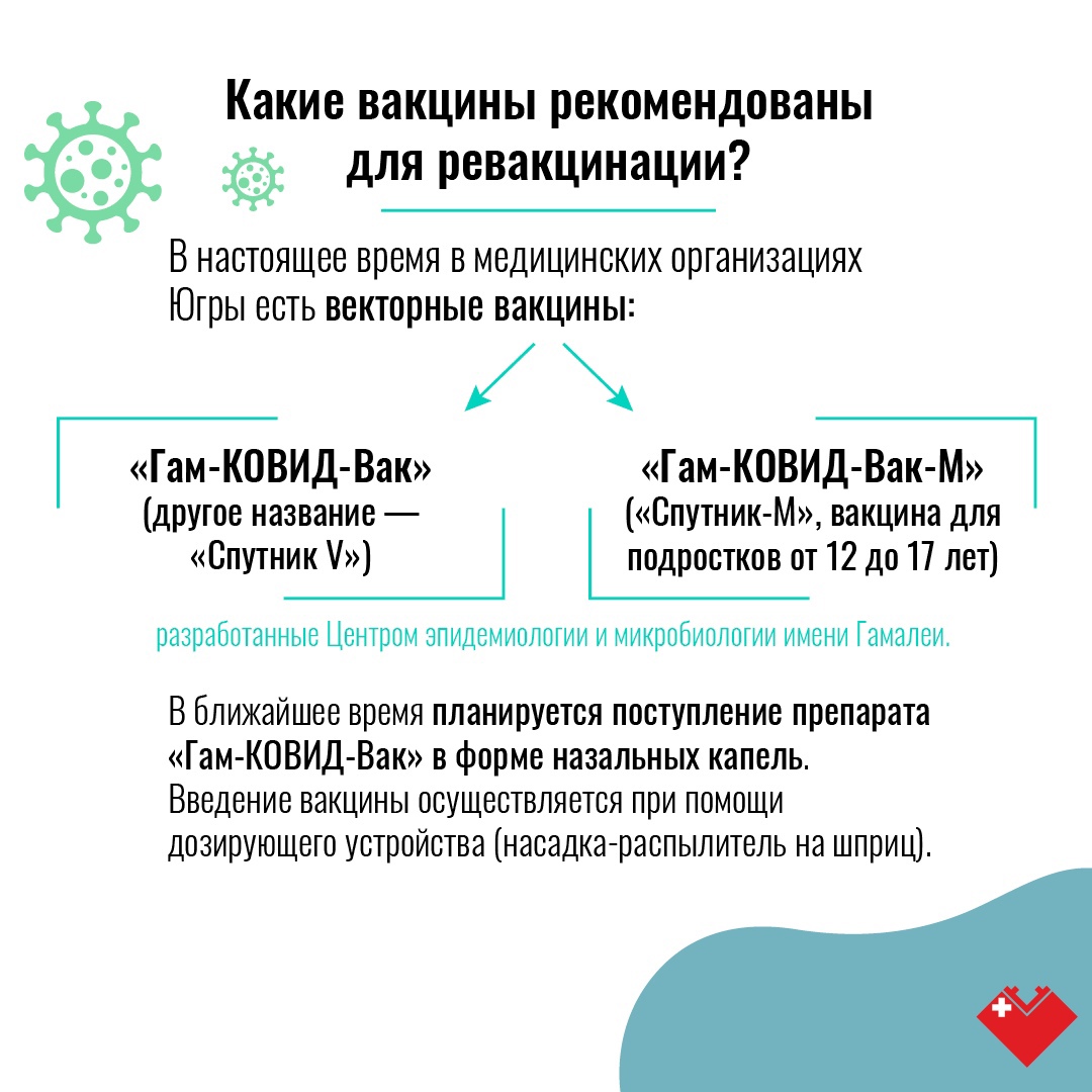 Карточки - Ревакцинация