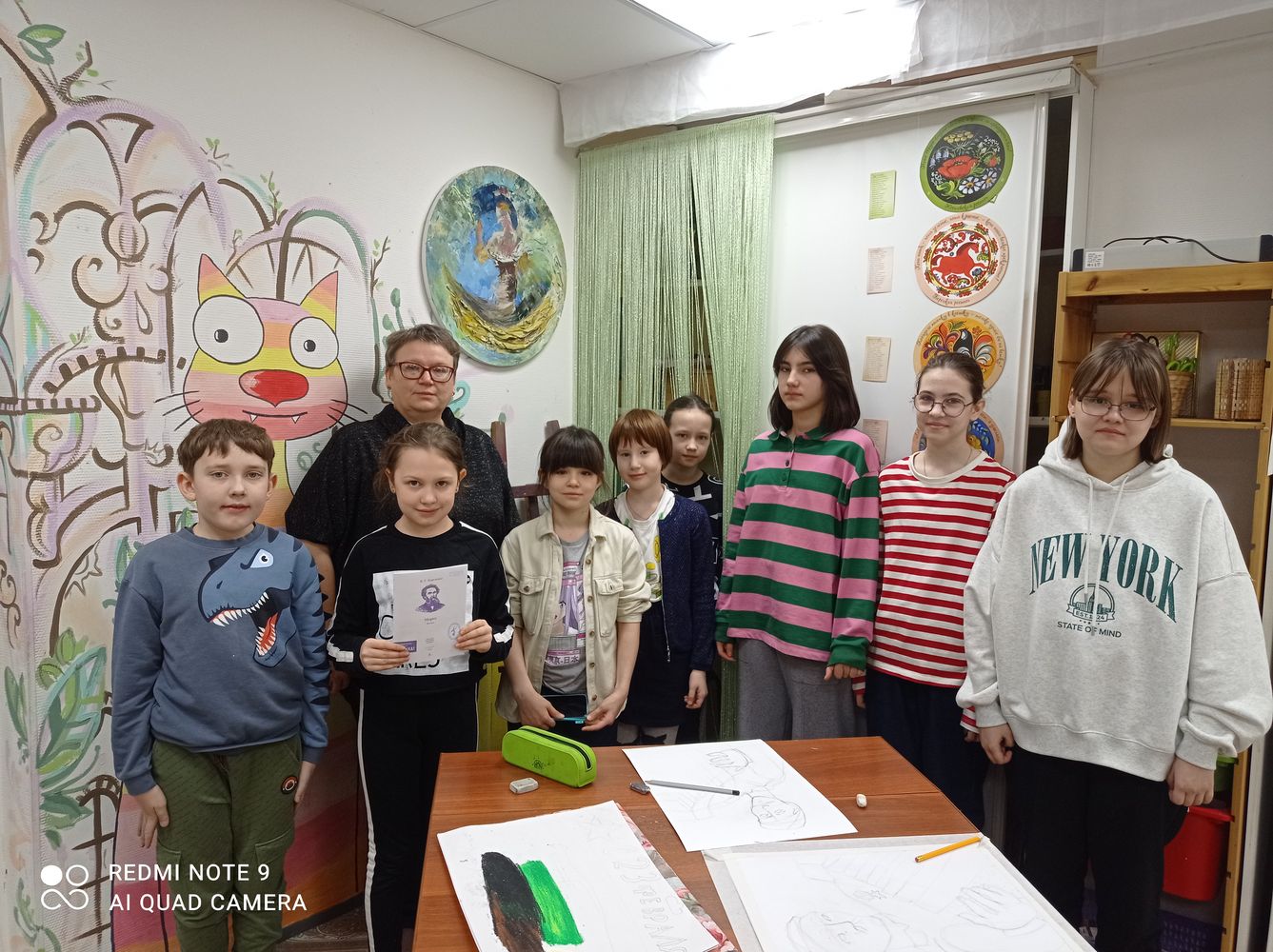 В Счастливом художнике