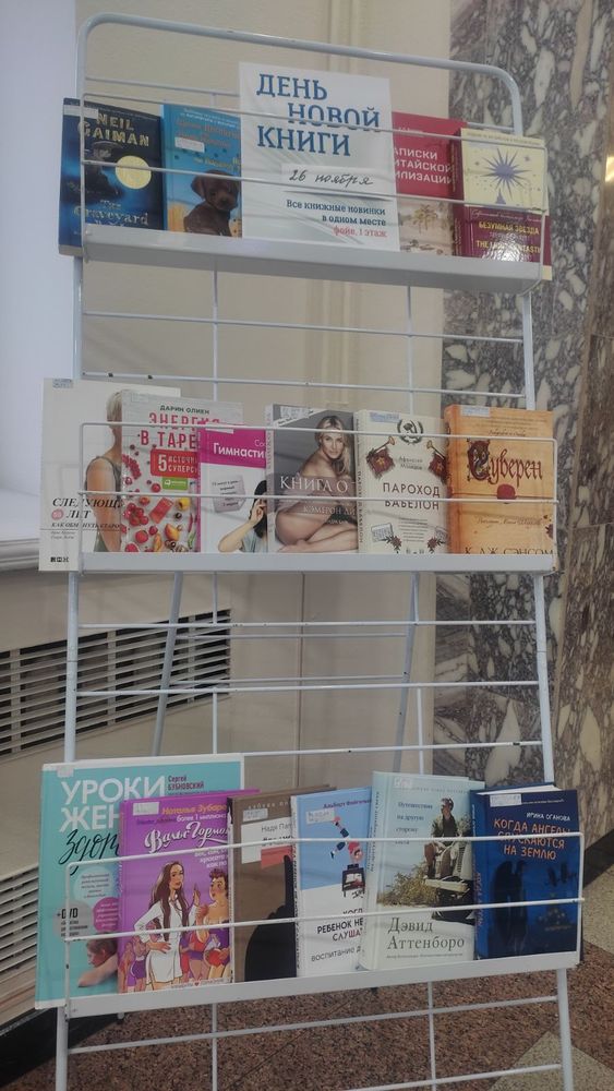 День новой книги