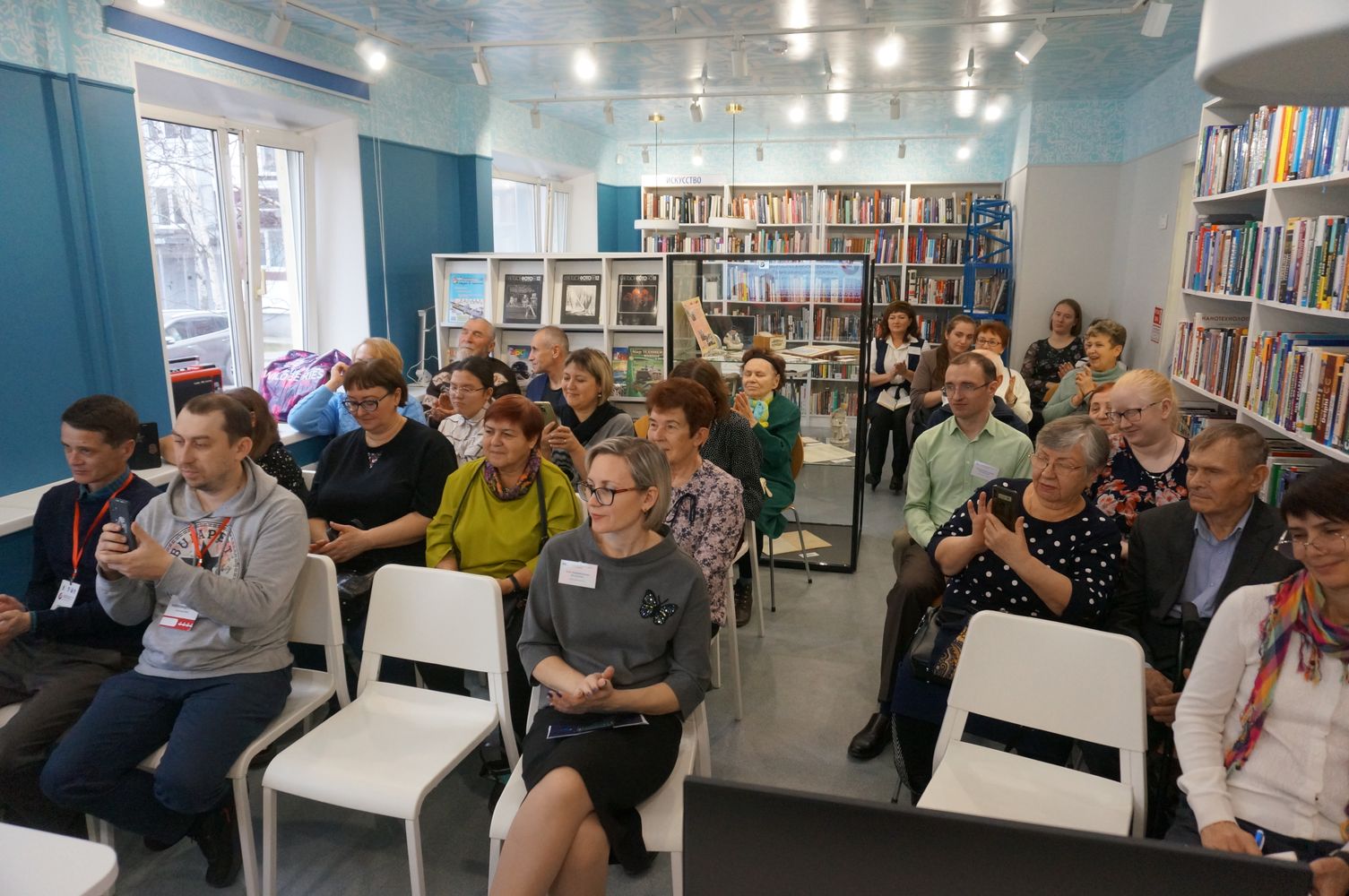 Творческая встреча с писателями в библиотеке им. Н. М. Рубцова
