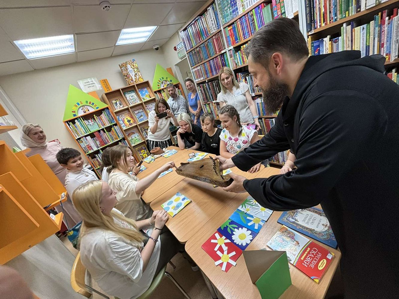 Гость библиотеки - Иеродиакон Феофил Боголюбов