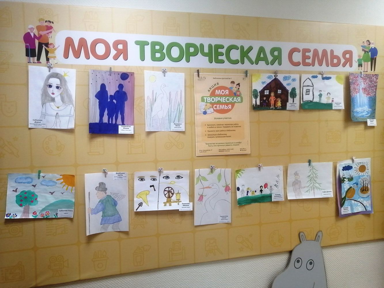 Рисунки участников акции