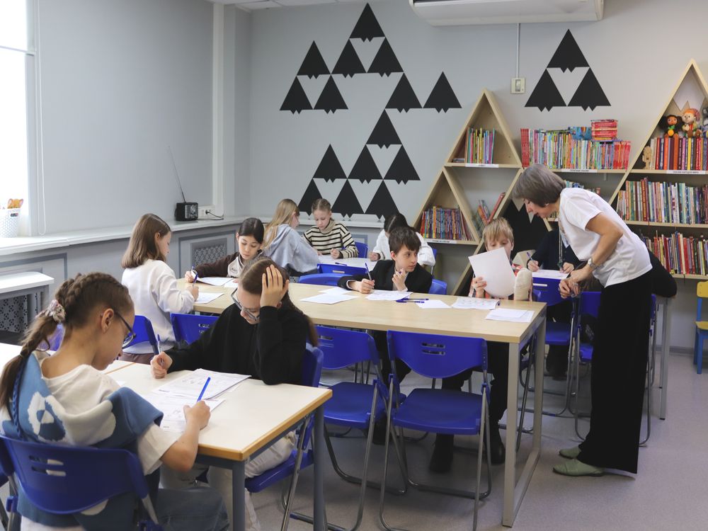 Участники акции Недиктант. Дети