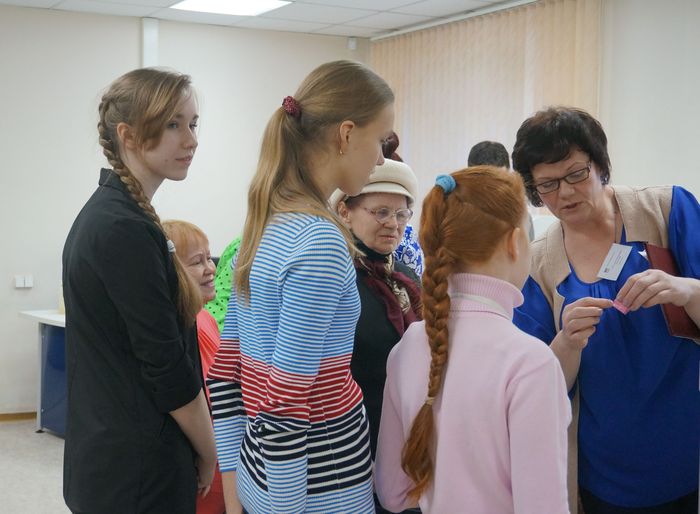 На выставке Мир на кончиках пальцев
