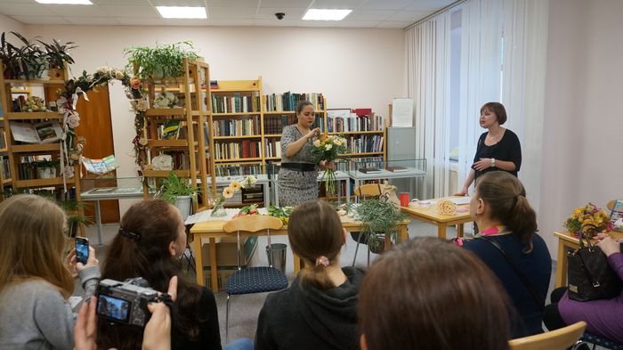 Мастер-класс по составлению букета