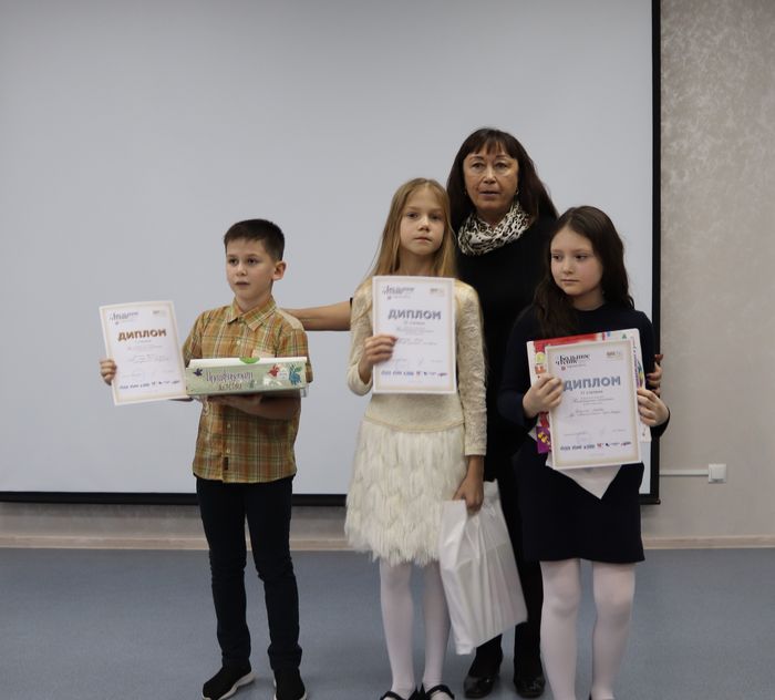 победители в младшей возрастной группе
