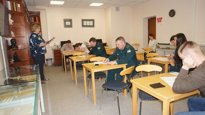 Участники Тотального диктанта