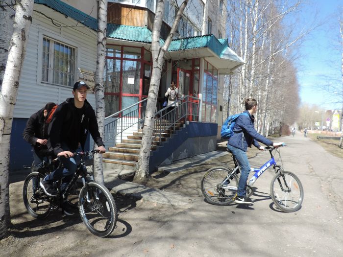 У одной из городских библиотек
