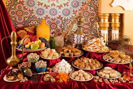 Армянский стиль сервировки стола