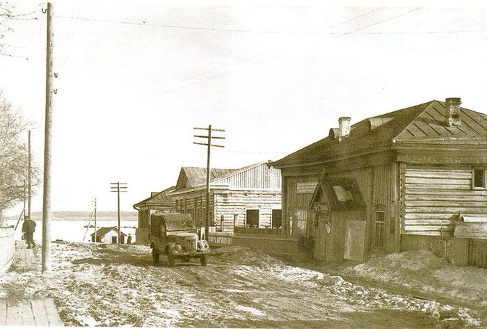 Район старого Сургута 1960-е гг.